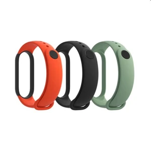 Xiaomi Mi Band 5 Strap, black, orange, cyan