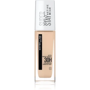 MAYBELLINE NEW YORK SuperStay Active Wear dlhotrvajúci make-up pre plné krytie odtieň 03 True Ivory 30 ml