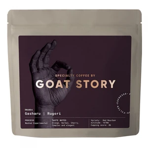 Sortenreine Kaffeebohnen Goat Story „Rwanda Gasharu Rugori“, 250 g