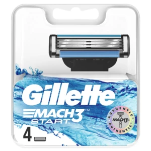 Gillette Mach3 Start Náhradné hlavice 4ks