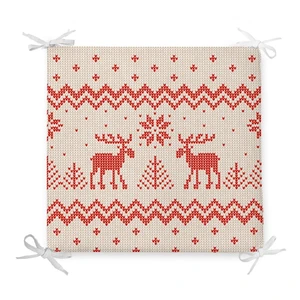 Vianočný sedák s prímesou bavlny Minimalist Cushion Covers Merry Christmas, 42 x 42 cm