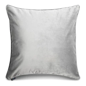 Obliečka na vankúš v striebornej farbe WeLoveBeds Silver, 50 × 50 cm