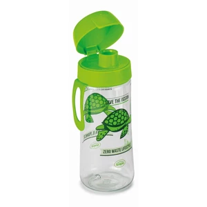 Zelená fľaša na vodu Snips Turtle, 500 ml