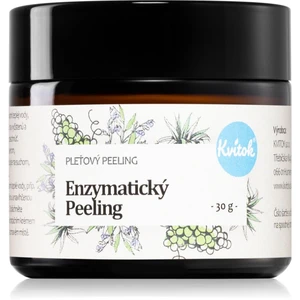 Kvitok Enzymatický peeling pleťový peeling pre citlivú pleť 30 ml