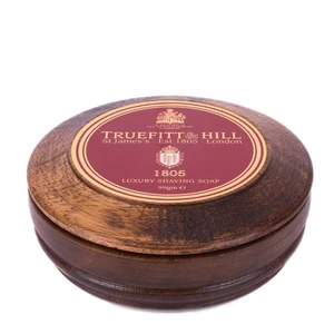 Truefitt & Hill Luxusné mydlo na holenie Truefitt & Hill v drevenej miske - 1805 (99 g)