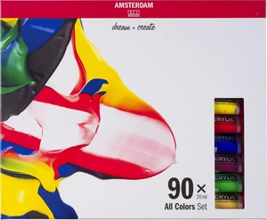 Amsterdam General Selection Set Acrylfarben 90 x 20 ml