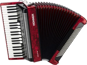 Hohner Bravo III 120 Red Fisarmonica a tasti