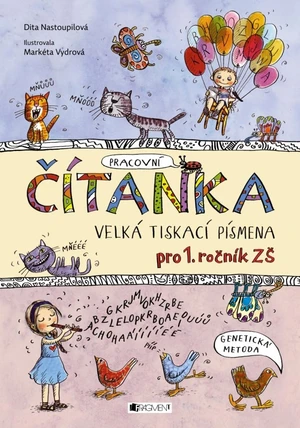 Čítanka - Velká tiskací písmena pro 1.r. ZŠ