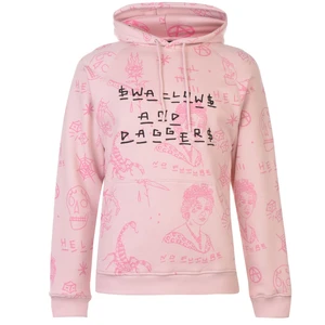 Swallows and Daggers All Over Print Hoodie