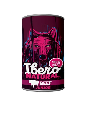 Ibero NATURAL dog konz. JUNIOR 400g - 15x400g