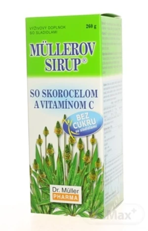 MÜLLEROV SIRUP SO SKOROCELOM A VIT. C