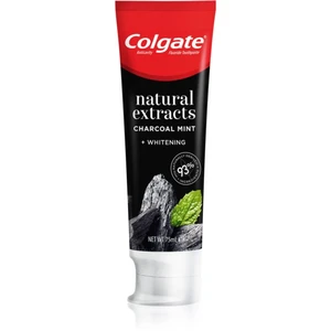 Colgate Natural Extracts Charcoal + White bělicí zubní pasta s aktivním uhlím 75 ml