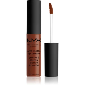 NYX Professional Makeup Soft Matte Lip Cream lehká tekutá matná rtěnka odstín 23 Berlin 8 ml