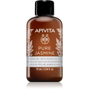 Apivita Pure Jasmine Shower Gel hydratační sprchový gel s esenciálními oleji 75 ml