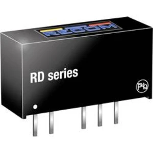 DC/DC měnič napětí do DPS RECOM RD-1212D/P, 84 mA, 2 W, Počet výstupů 2 x