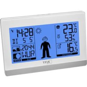 Digitální bezdrátová meteostanice TFA Dostmann Weather Boy 35.1159.02, Max. dosah 60 m, bílá