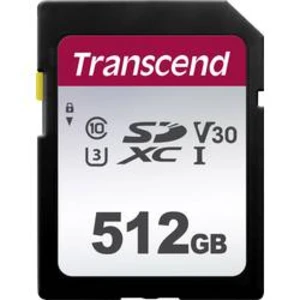 Paměťová karta SDXC, 512 GB, Transcend Premium 300S TS512GSDC300S, Class 10, UHS-I, UHS-Class 3, v30 Video Speed Class