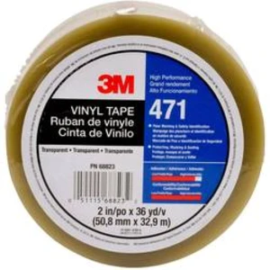 PVC tape 3M 471F 471T5033, (d x š) 33 m x 50 mm, transparentní, 1 ks