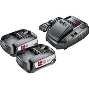 Bosch Home and Garden Bosch Home and Garden startovací sada 18 V (2 x 2,5 Ah + AL 1830 CV) 1600A011LD