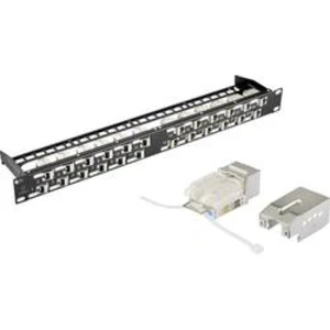 Síťový patch panel Renkforce KS10, 24 portů, CAT 6A, 1 U