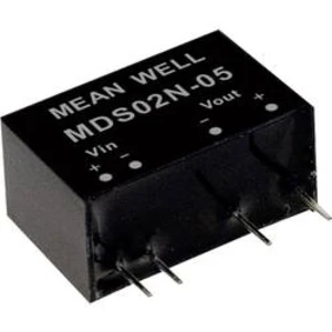 DC/DC měnič napětí, modul Mean Well MDS02L-05, 400 mA, 2 W, Počet výstupů 1 x