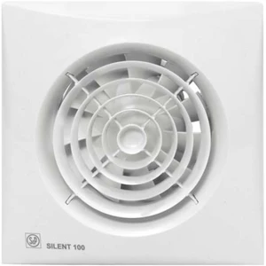 Koupelnový ventilátor se zpětnou klapkou Soler & Palau SILENT 100CZ