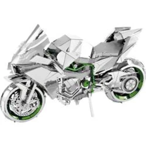 Stavebnice Metal Earth Iconx Kawasaki Ninja Green 502904