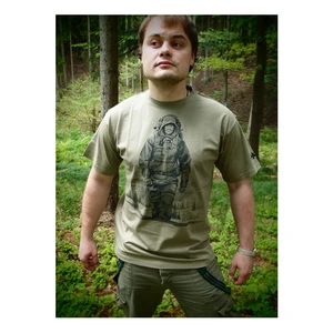 Tričko JUBÖ Bushcraft - khaki Velikost: 3XL