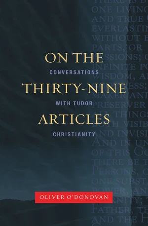 On the Thirty-Nine Articles