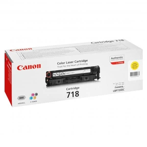 Canon CRG-718 2659B002 žlutý (yellow) originální toner