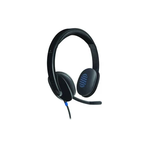 Headset Logitech H540 USB (981-000480) čierny herné slúchadlá • frekvence 100 Hz až 16 000 Hz • citlivost 115 dB • USB pripojenie • 1,8m dlhý kábel • 