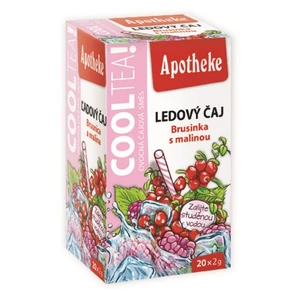 APOTHEKE COOLTEA Brusnica s malinou čaj 20x2 g