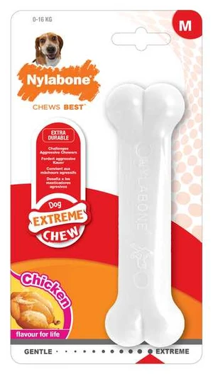 Nylabone Healthy Edibles Extreme Chew Chicken M