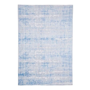 Sivo-modrý koberec Floorita Abstract Light Blue, 120 × 180 cm