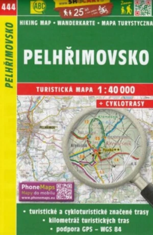 Pelhřimovsko 1:40 000