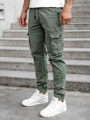 Světle zelené pánské jogger kapsáče Bolf CT6706S0