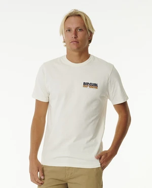 T-shirt Rip Curl SURF REVIVAL REPEATER TEE Bone