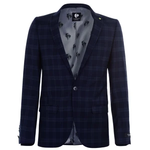 Csavart szabó check blazer