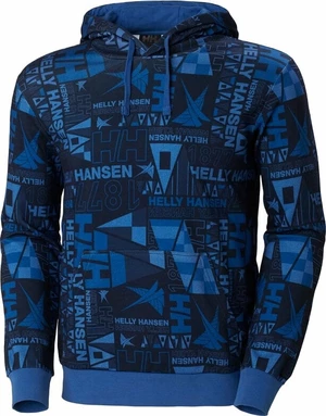 Helly Hansen Men's Newport Bluza z kapturem Ocean Burgee Aop S