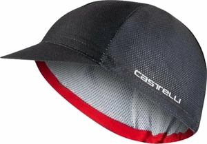 Castelli Rosso Corsa 2 Cap Black UNI Gorra Gorra de ciclismo