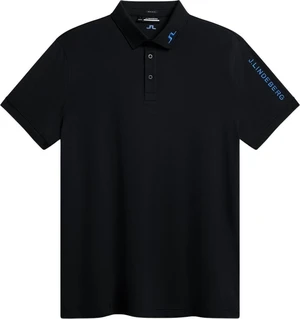 J.Lindeberg Tour Tech Reg Fit Mens Black XL Camiseta polo