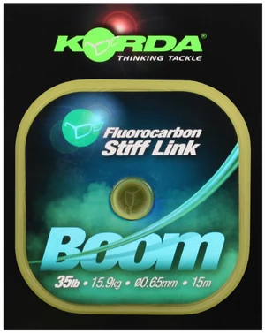 Korda fluorocarbon stiff link boom 15 m - 0,65 mm 35 lb