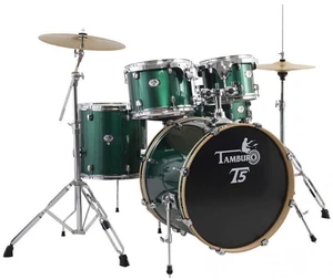 Tamburo T5S22 Green Sparkle Kit de batería