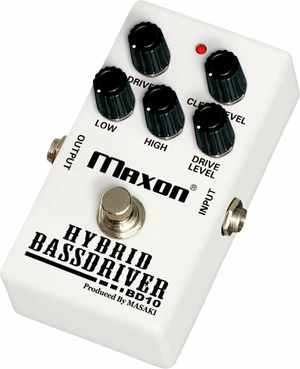 Maxon BD-10 Hybrid Bass Driver Pedal de efectos de bajo