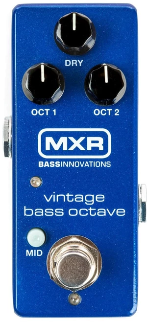 Dunlop MXR M280 Vintage Bass Octave Mini Pedal de efectos de bajo