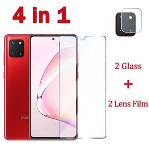 4in1 Screen Protector for Samsung A72 A52 A70 A50 A71 A51 A42 A32 A22 A12 A11 A40 A30 Camera Lens Film for Samsung A13 A03 A23