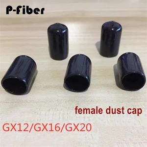 10pcs gx12/gx16/gx20 female dust cover waterproof cover connector dust cap Aviation plug socket