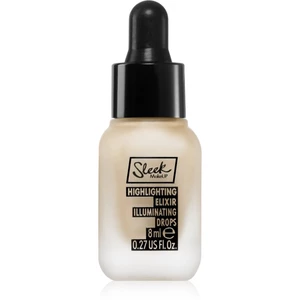 Sleek Highlighting Elixir Illuminating Drops tekutý rozjasňovač s kvapkadlom odtieň Poppin Bottles 8 ml