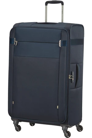 Samsonite Látkový cestovní kufr Citybeat EXP 105/113 l - tmavě modrá