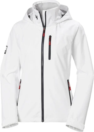 Helly Hansen Women's Crew Hooded Jacket 2.0 Bunda White XS